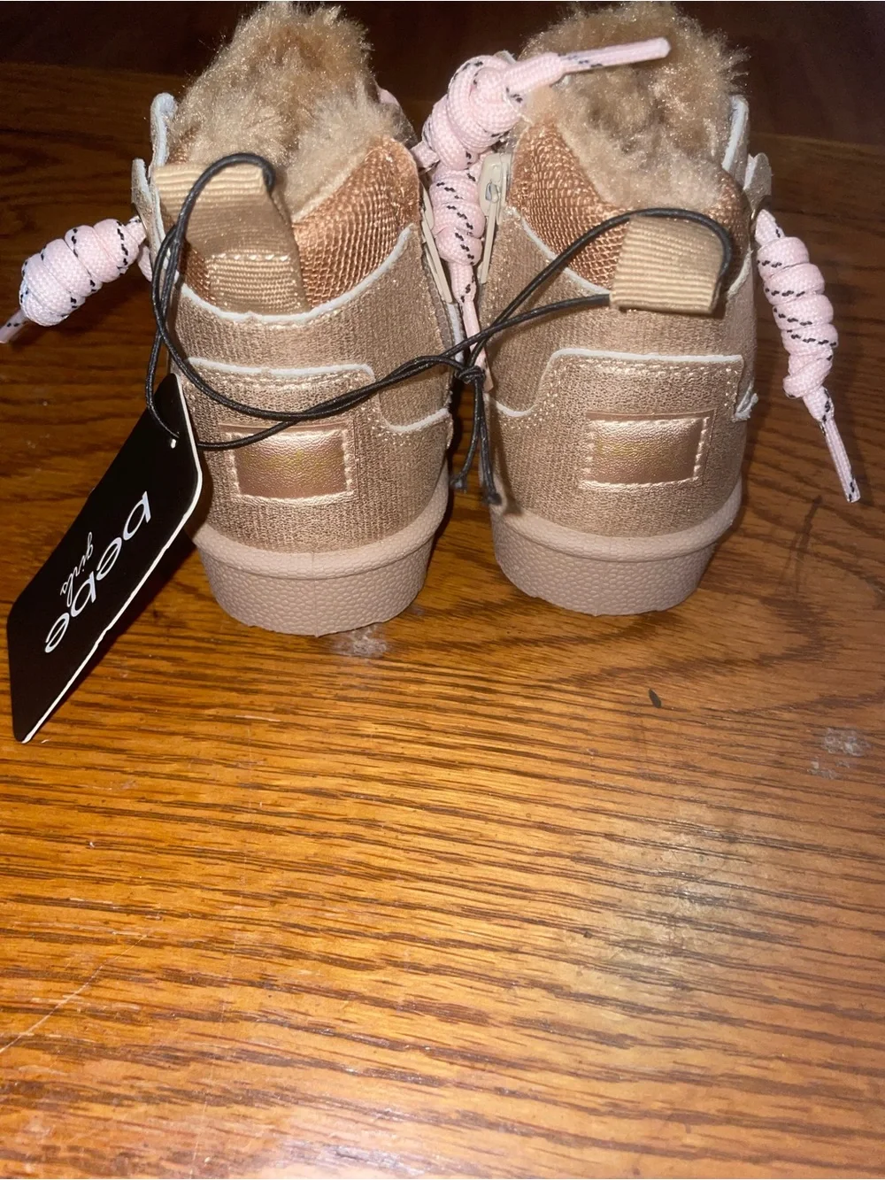 New With Tags Bebe Girls/ Toddlers Serena Sneaker Boot *make offers*